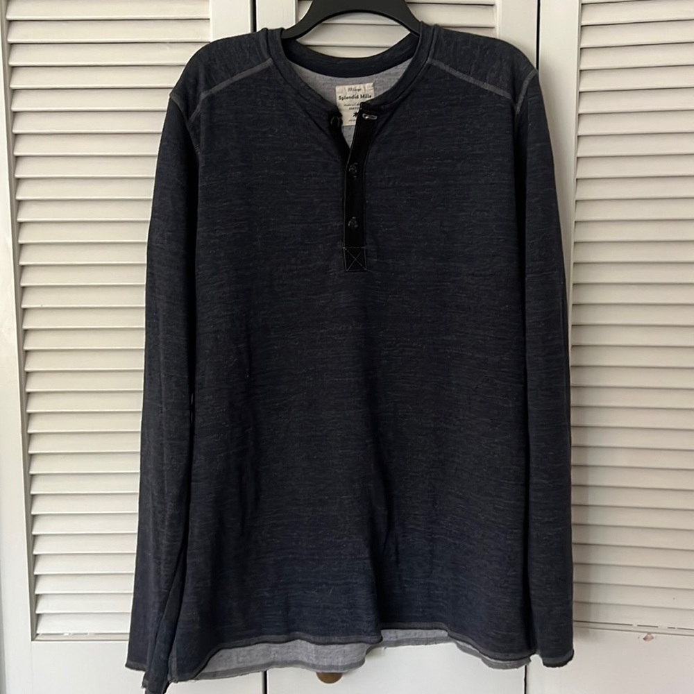 Men’s Splendid Mills Sz XXL Henley